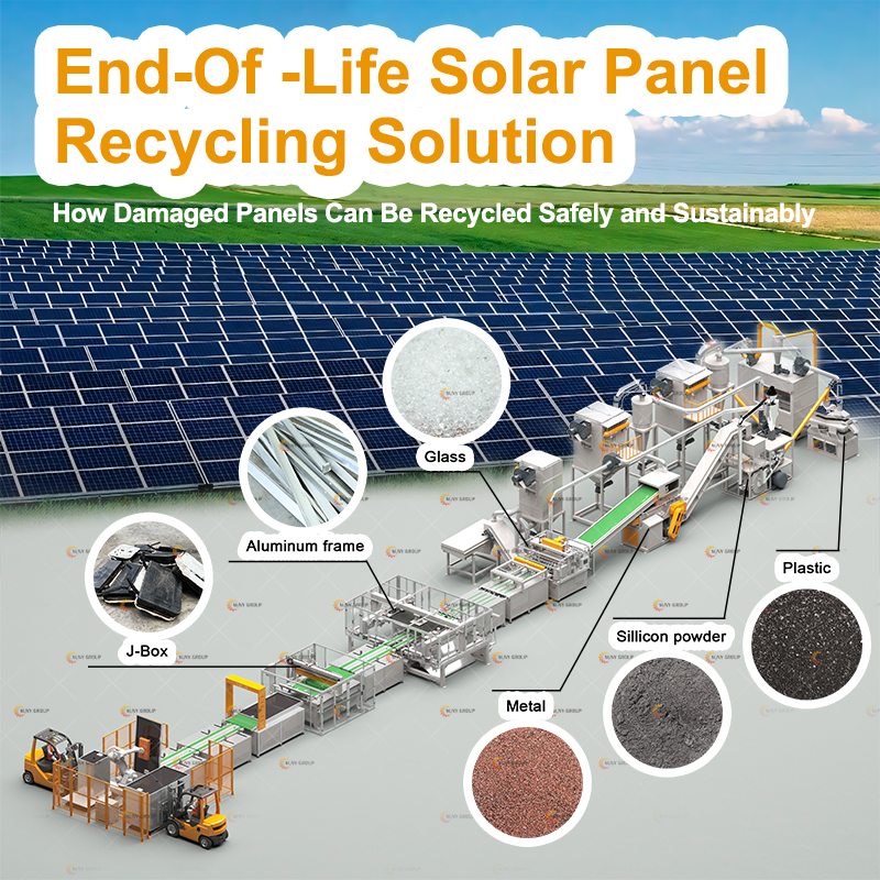 Solar Panel Sorting and Recycling Line
