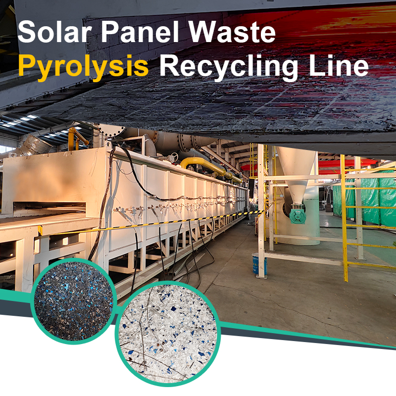 Solar Panel Waste Pyrolysis Recycling Line