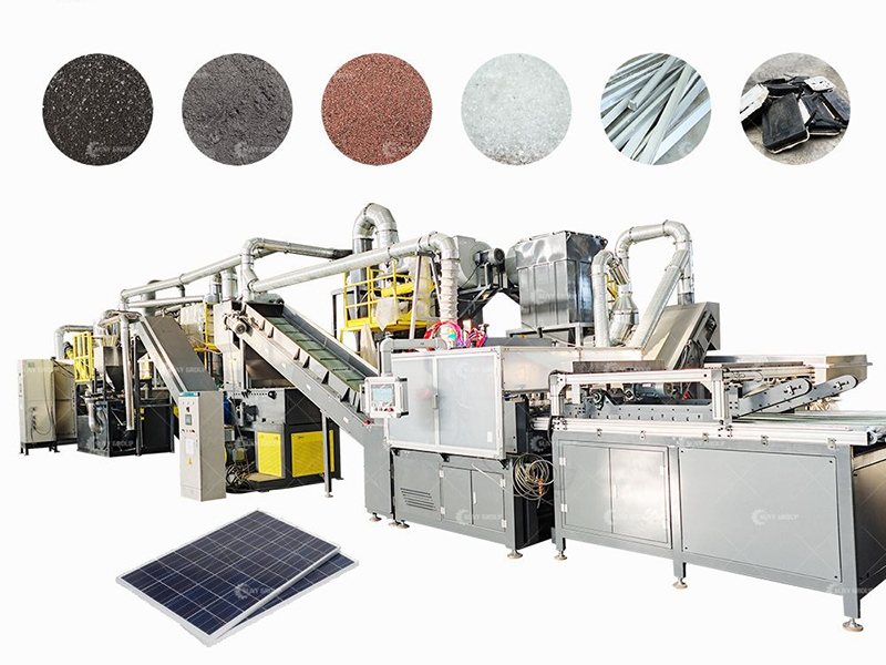 Solar Panels Recycling Machines