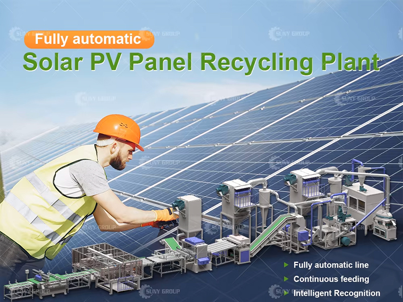Solar Panel Recycling Machine