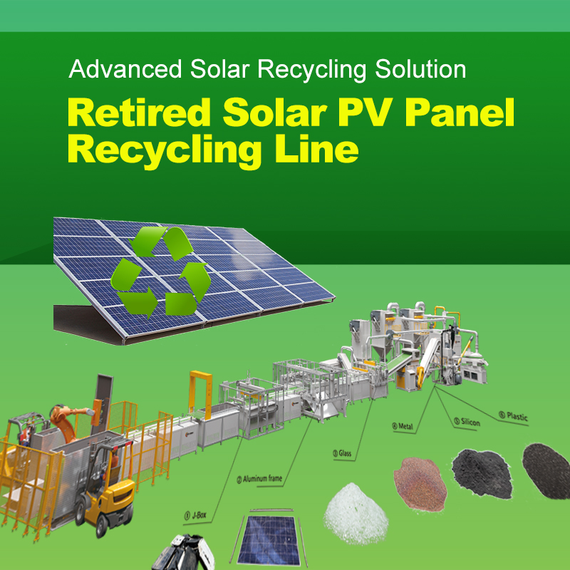 Solar Double-Glass Panel Recycling Line