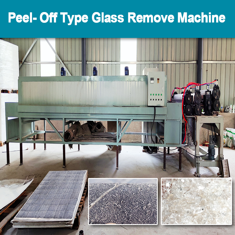 Solar Panel Peel-off Type Glass Removal Machine