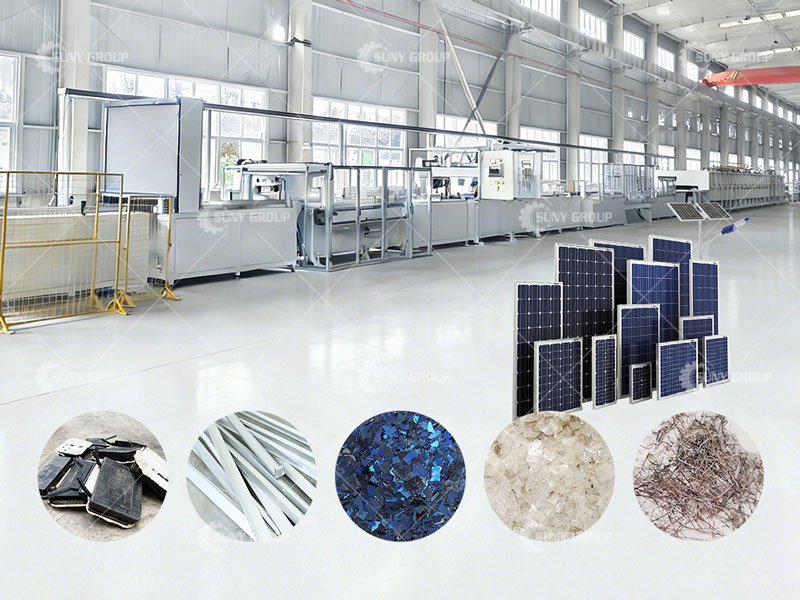 High-Efficiency Solar Panel Separation Technology Machine