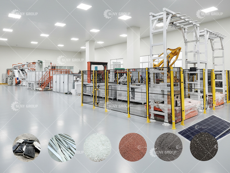 Solar Module Recycling Machines