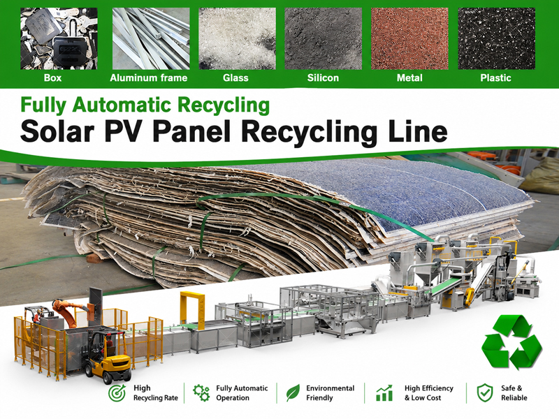 Solar Panel Recycling Machine in Europe