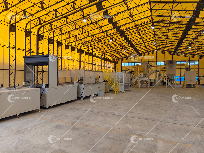 Industrial Solar Panel Waste Recycling Plant
