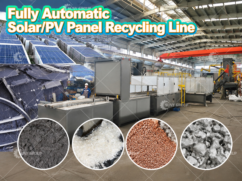 PV solar scrapping machines