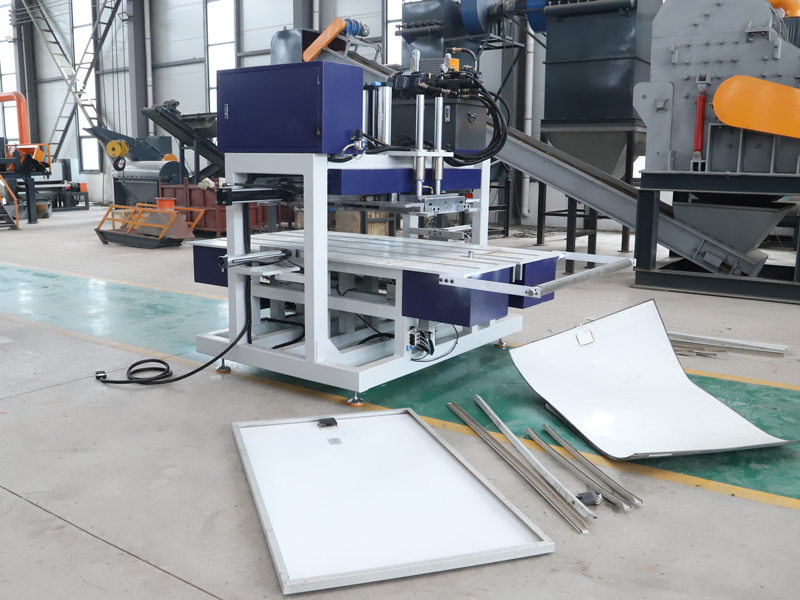 Aluminum Frame Disassemble Machine for Used Photovoltaic Panel