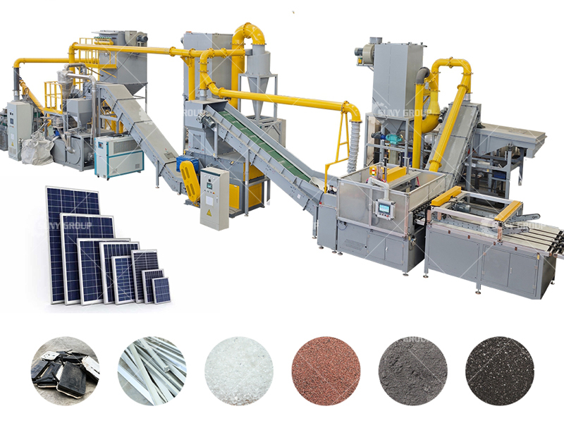 Photovoltaic Panel Recycling Facility