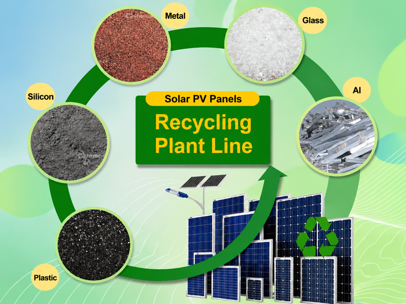 Solar Panels Scrap Recycling Plant