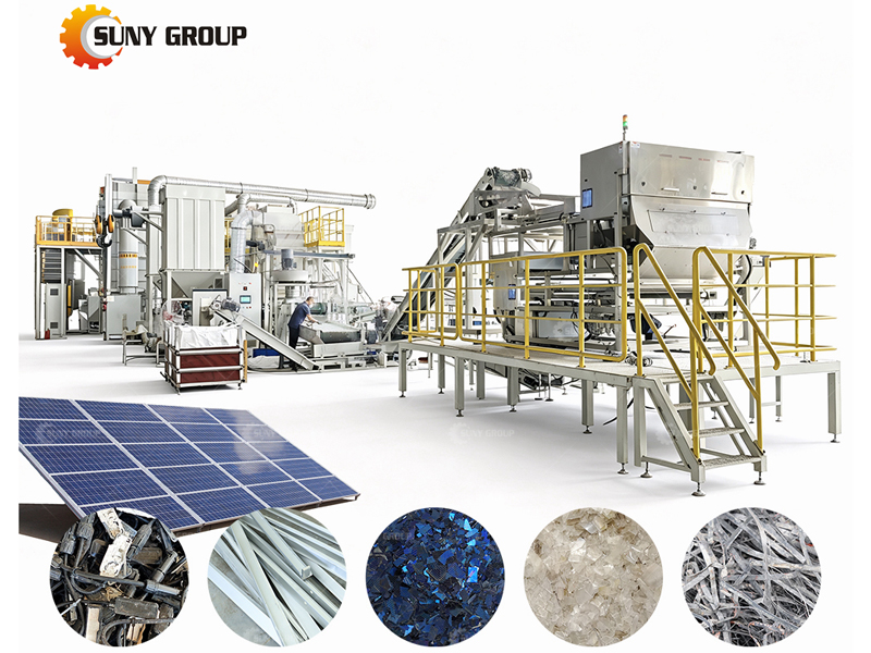 PV Solar Panel Recycling System