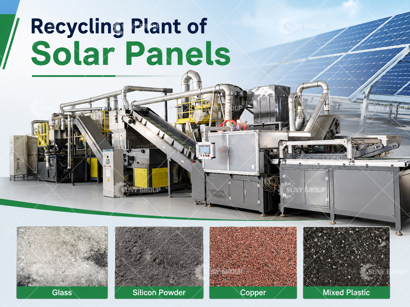 Recycling Plant of Solar Panels