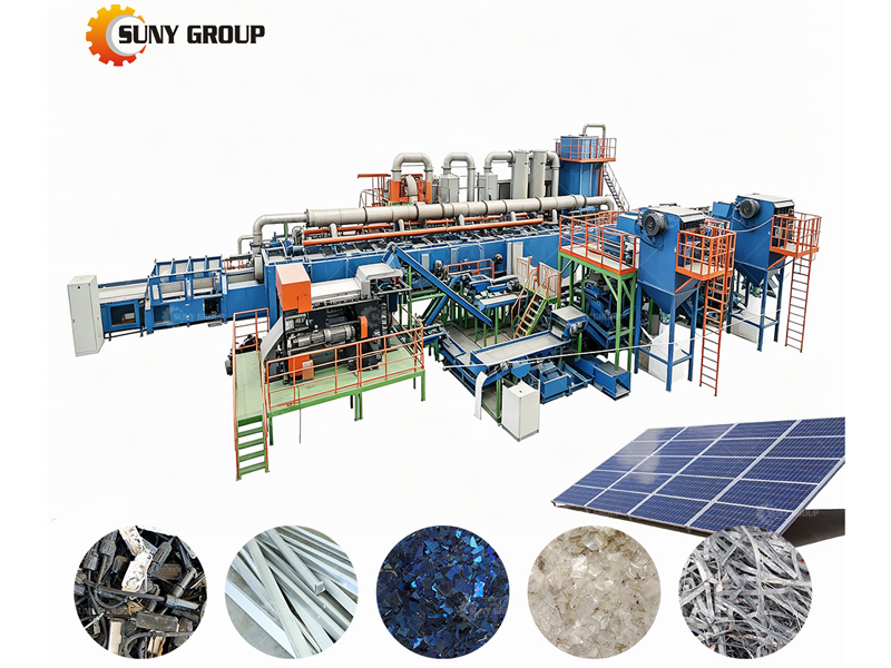 Solar Photovoltaic Module Recycling Facility